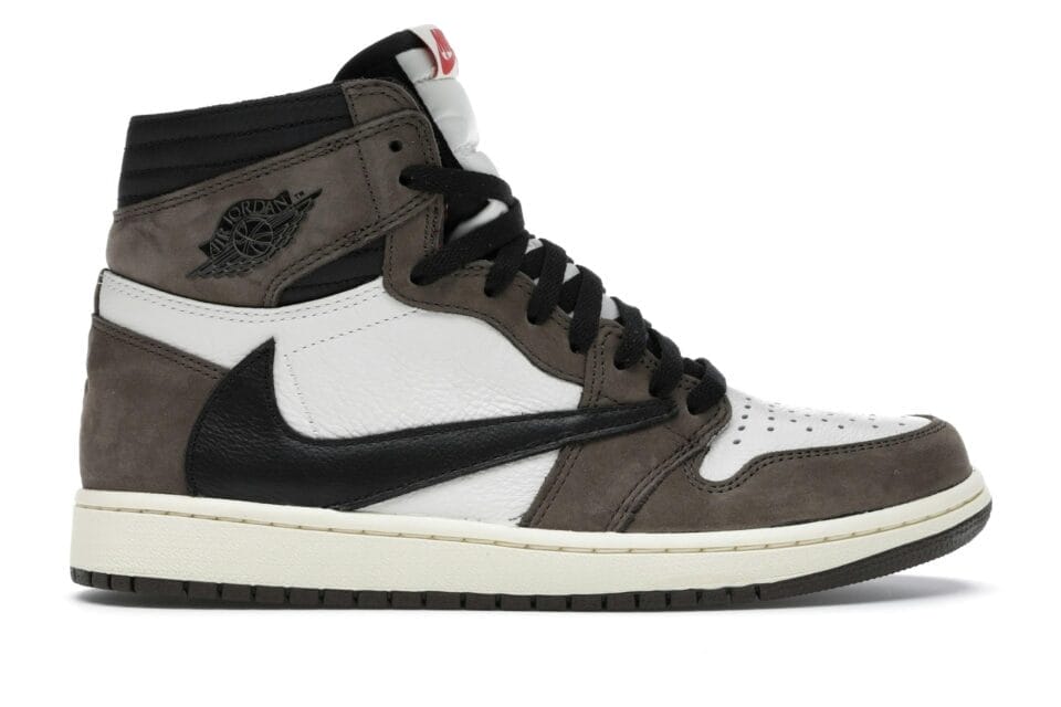 Air Jordan 1 Retro High OG Mocha collab Travis Scott Sneakers - CD4487-100