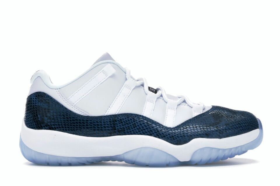 Jordan 11 Retro Low Snake Navy (2019) - CD6846-102