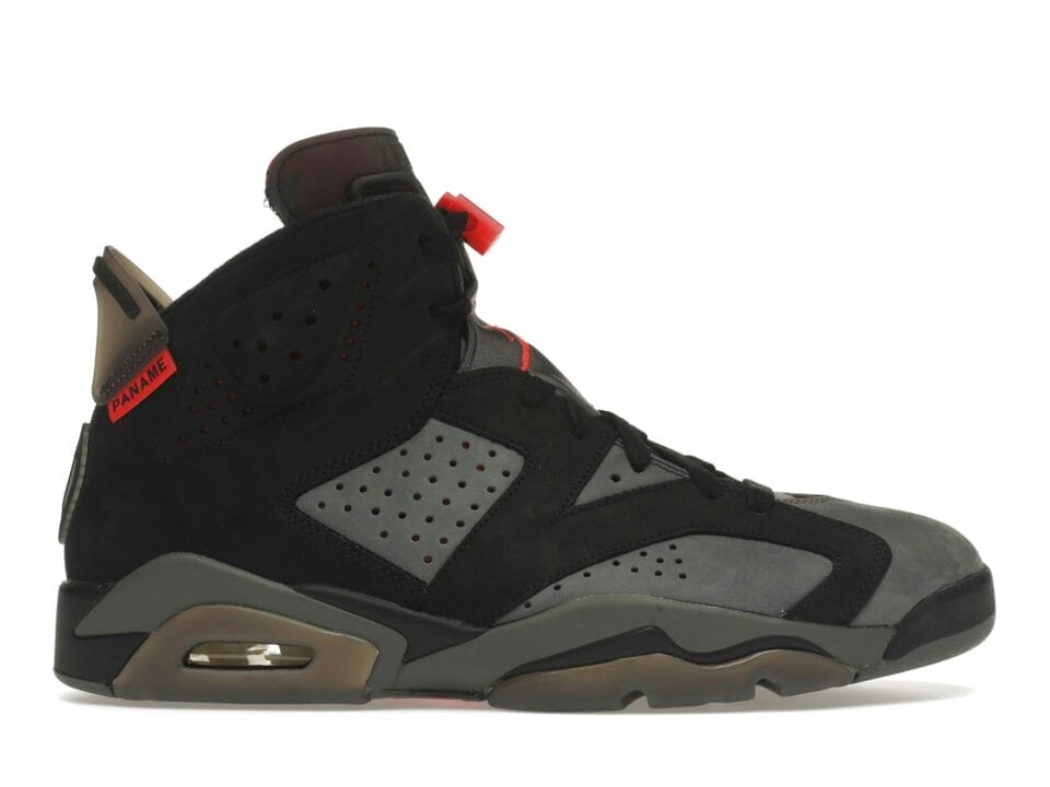 Air Jordan 6 Retro Iron Grey collab Paris Saint-Germain Sneaker Style CK1229-001