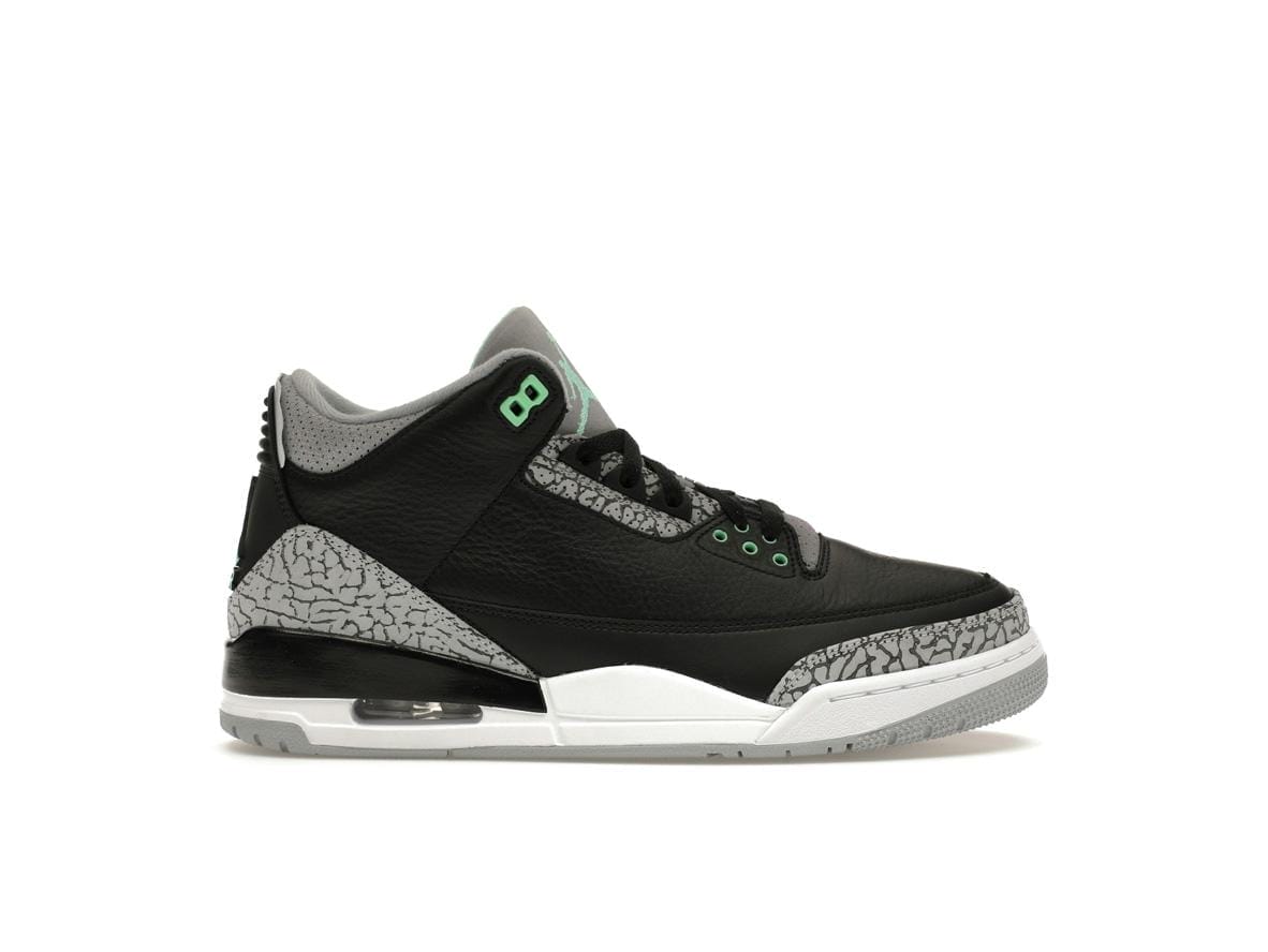 Air Jordan 3 Retro Green Glow Sneakers (CT8532-031 Release)