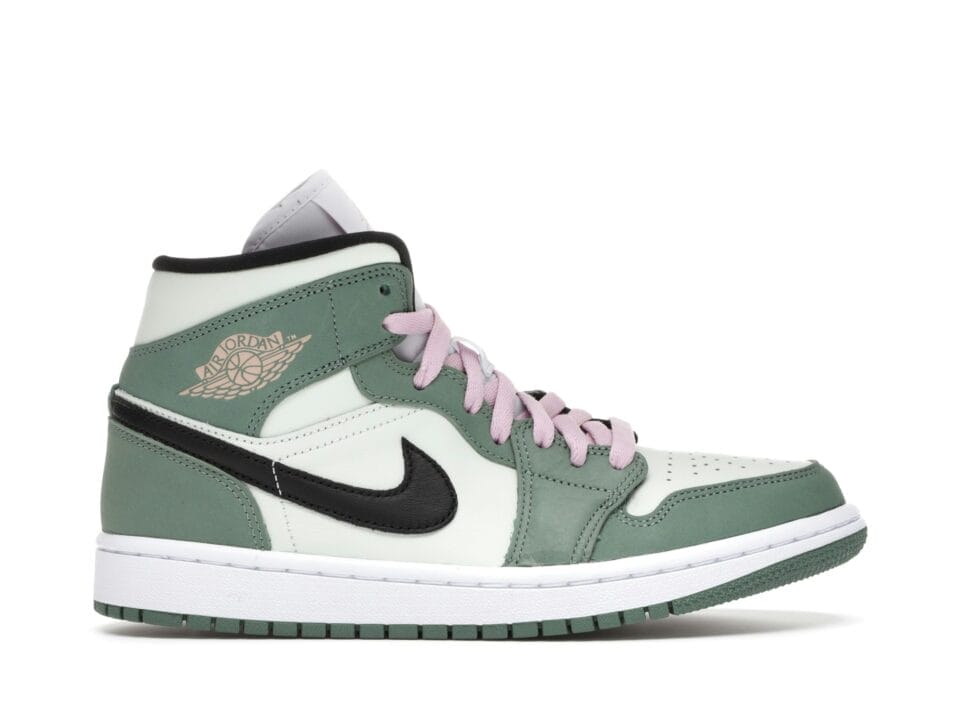 Air Jordan 1 Mid Dutch Green (Women's) - CZ0774-300