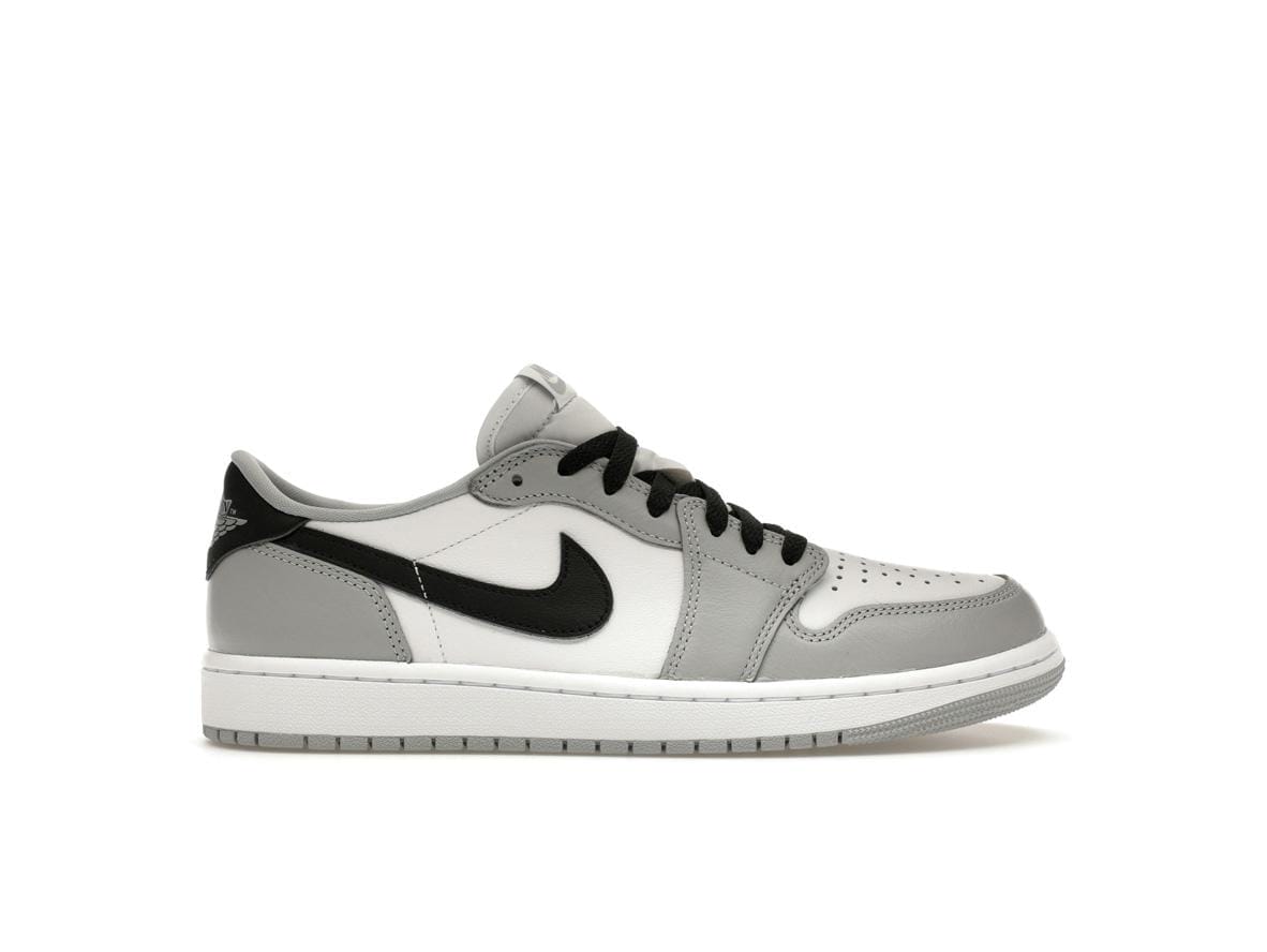 Jordan 1 Retro Low OG Barons White/Black-Wolf Grey Sneakers | Style Code CZ0790-110