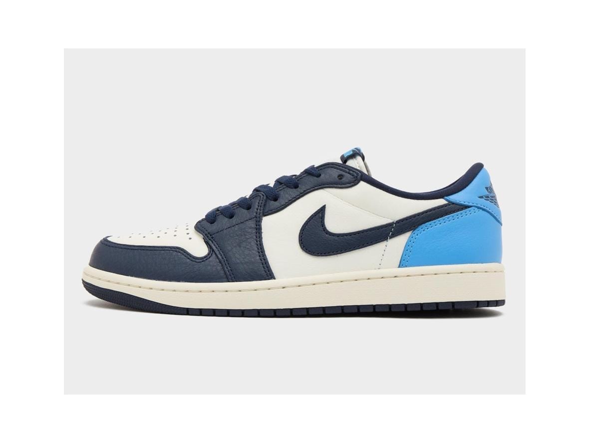 Air Jordan 1 Low OG Obsidian UNC - CZ0790-400 - Obsidian/University Blue-Sail