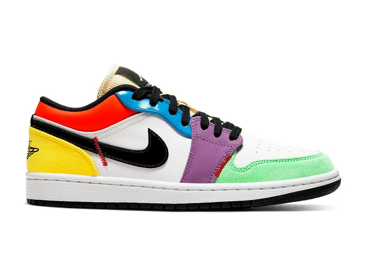 Air Jordan 1 Low SE Multi-Color Women's Sneakers CZ3572-104