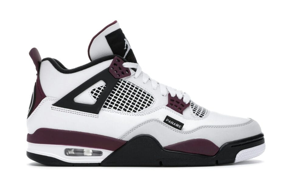 Air Jordan 4 Retro Bordeaux collab Paris Saint-Germain Shoes | CZ5624-100