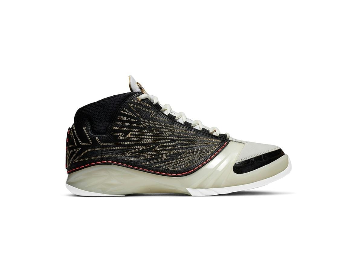 Jordan 23 TITAN CZ6222-001 Black/Sail-White-Metallic Gold Sneakers