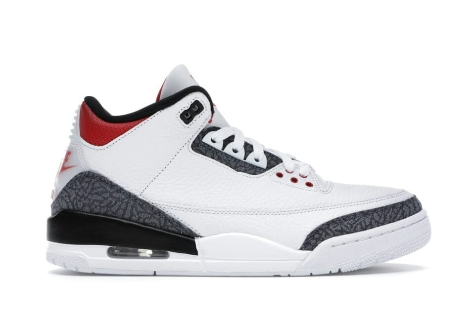 Air Jordan 3 Retro SE Fire Red Denim (2020) - CZ6431-100