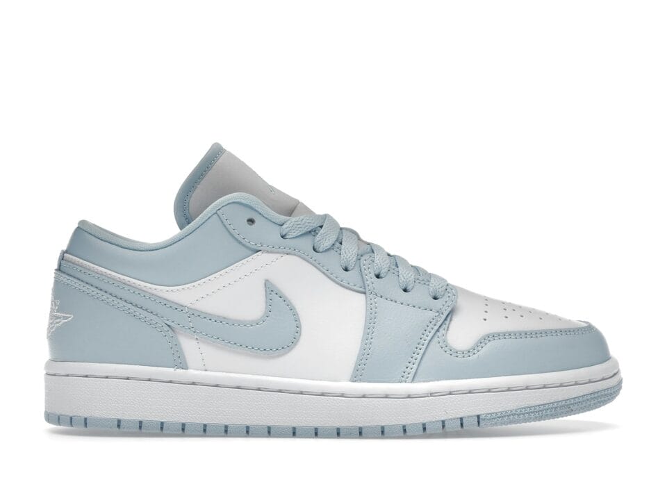 Jordan 1 Low White Ice Blue (Women's) - DC0774-141