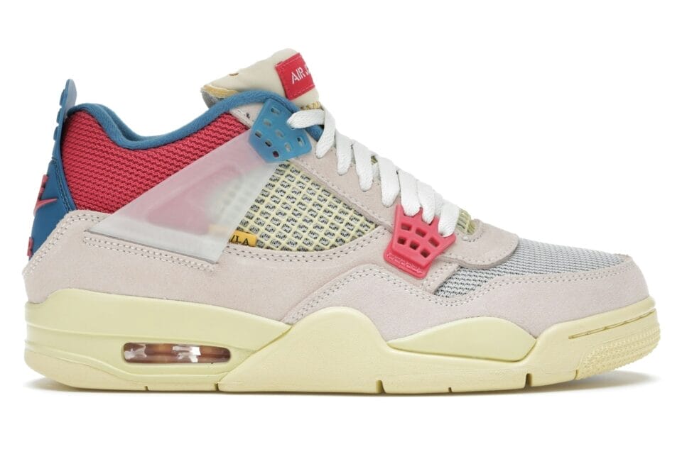 Air Jordan 4 Retro Union Guava Ice Sneaker Style DC9533-800