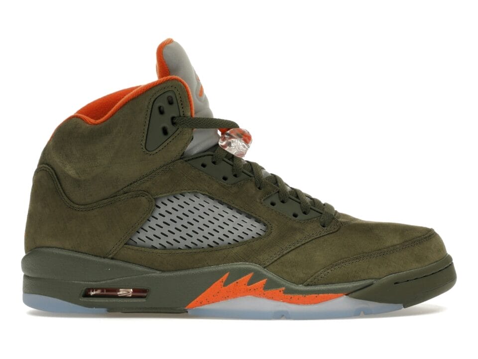 Air Jordan 5 Retro Olive (2024 edition) Sneaker Style DD0587-308
