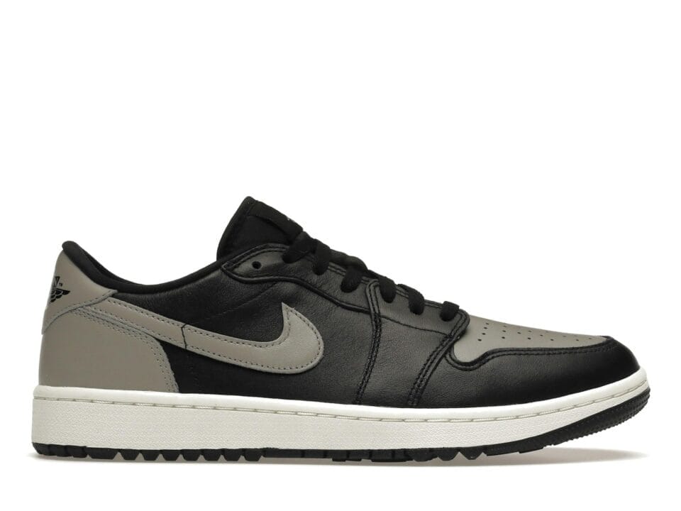Jordan 1 Retro Low Golf Shadow Shoes - Black/Grey (DD9315-001 Release)
