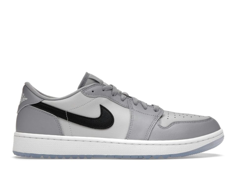 Jordan 1 Retro Low Golf Shoes Wolf Grey (DD9315-002 Release)