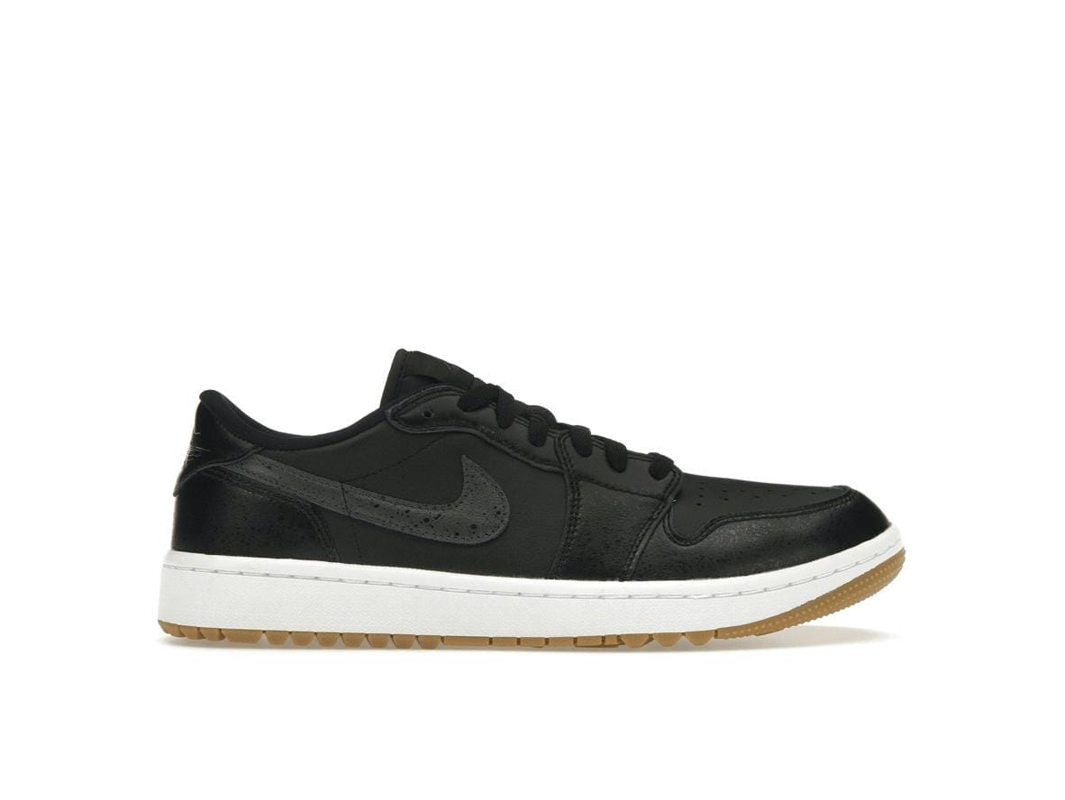 Jordan 1 Retro Low Golf Shoes Black Gum (DD9315-005 Release)