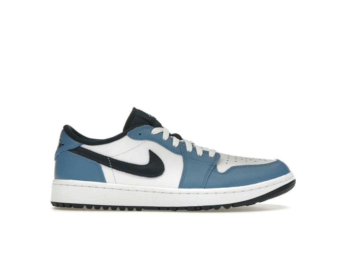 Jordan 1 Low Golf Shoes White Aegean Storm | Style Code DD9315-115
