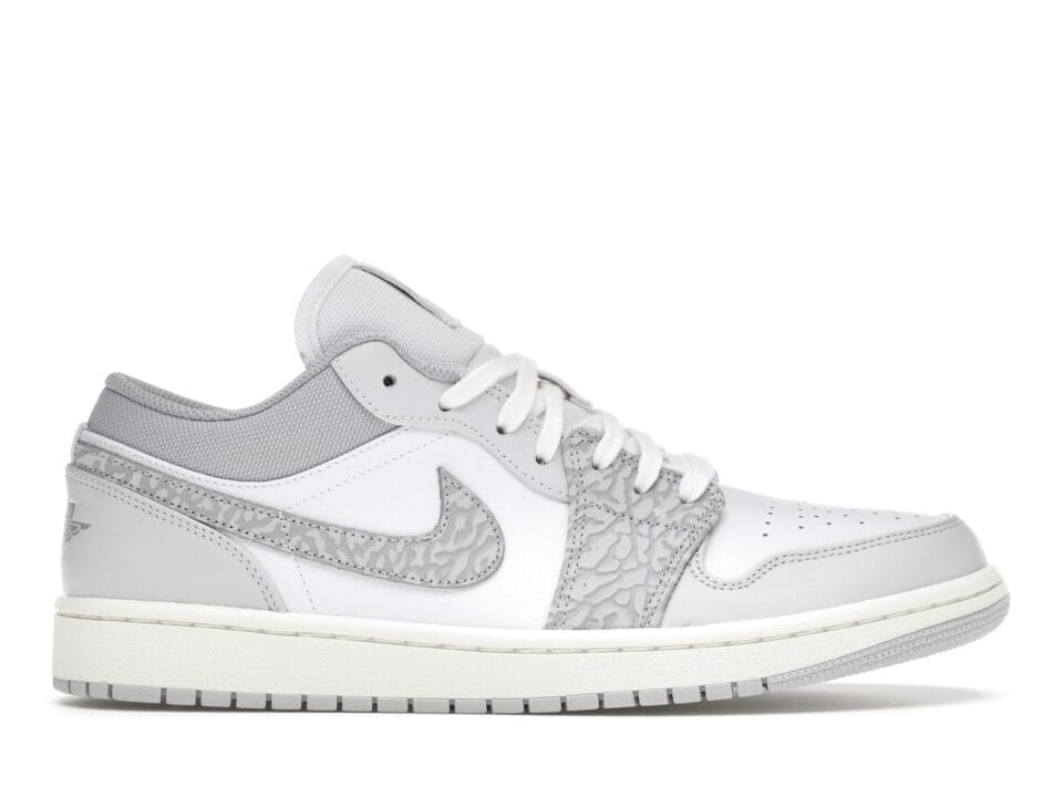 Air Jordan 1 Low Premium Elephant Print Shoes | DH4269-100