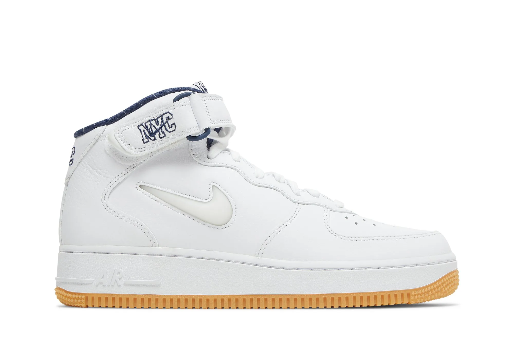 Air Force 1 Mid Jewel QS 'NYC - Yankees' Shoes | DH5622-100