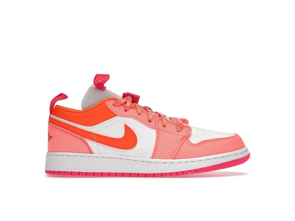 Air Jordan 1 Low Utility GS Crimson Pulse (Grade-Schooler) Sneakers - DJ0530-801