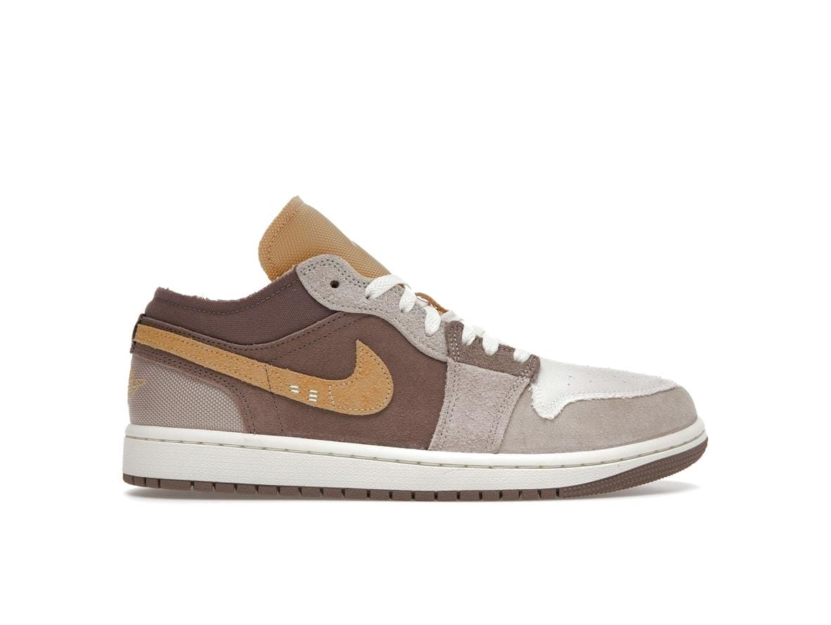 Air Jordan 1 Low SE Craft Taupe Haze Sneakers - Style DN1635-200