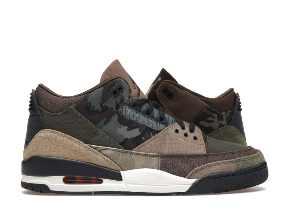Air Jordan 3 Retro Patchwork Camo - DO1830-200