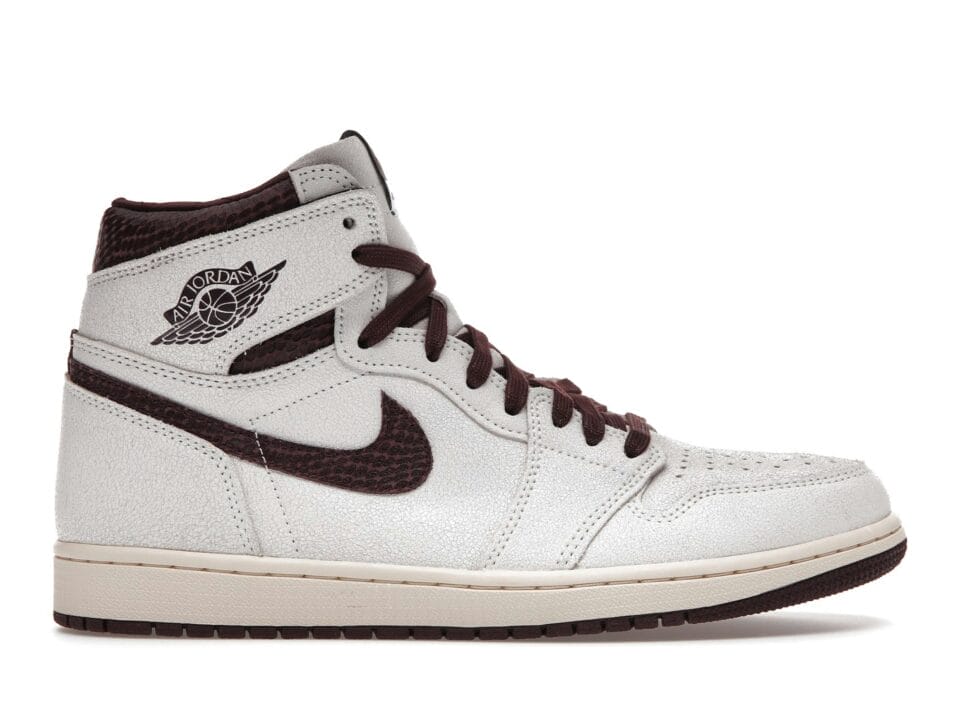 Air Jordan 1 Retro High OG A Ma Maniere Sail/Burgundy Crush -