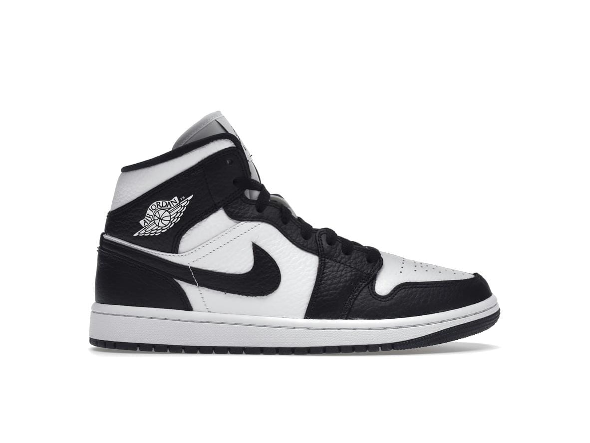 Jordan 1 Mid Split Black White Women's