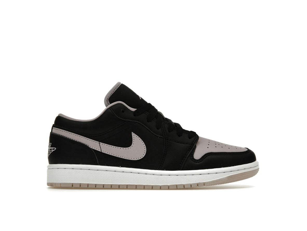 Jordan 1 Low SE Black Iced Lilac Sneakers | Style Code DV1309-051