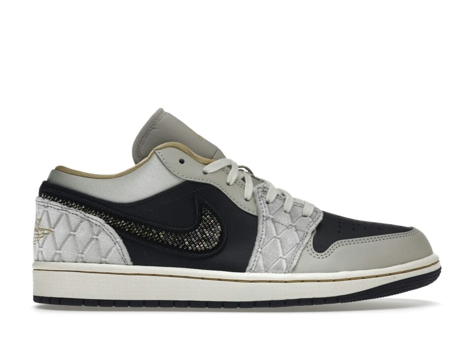 Air Jordan 1 Low Beaded Swoosh - DV1762-001