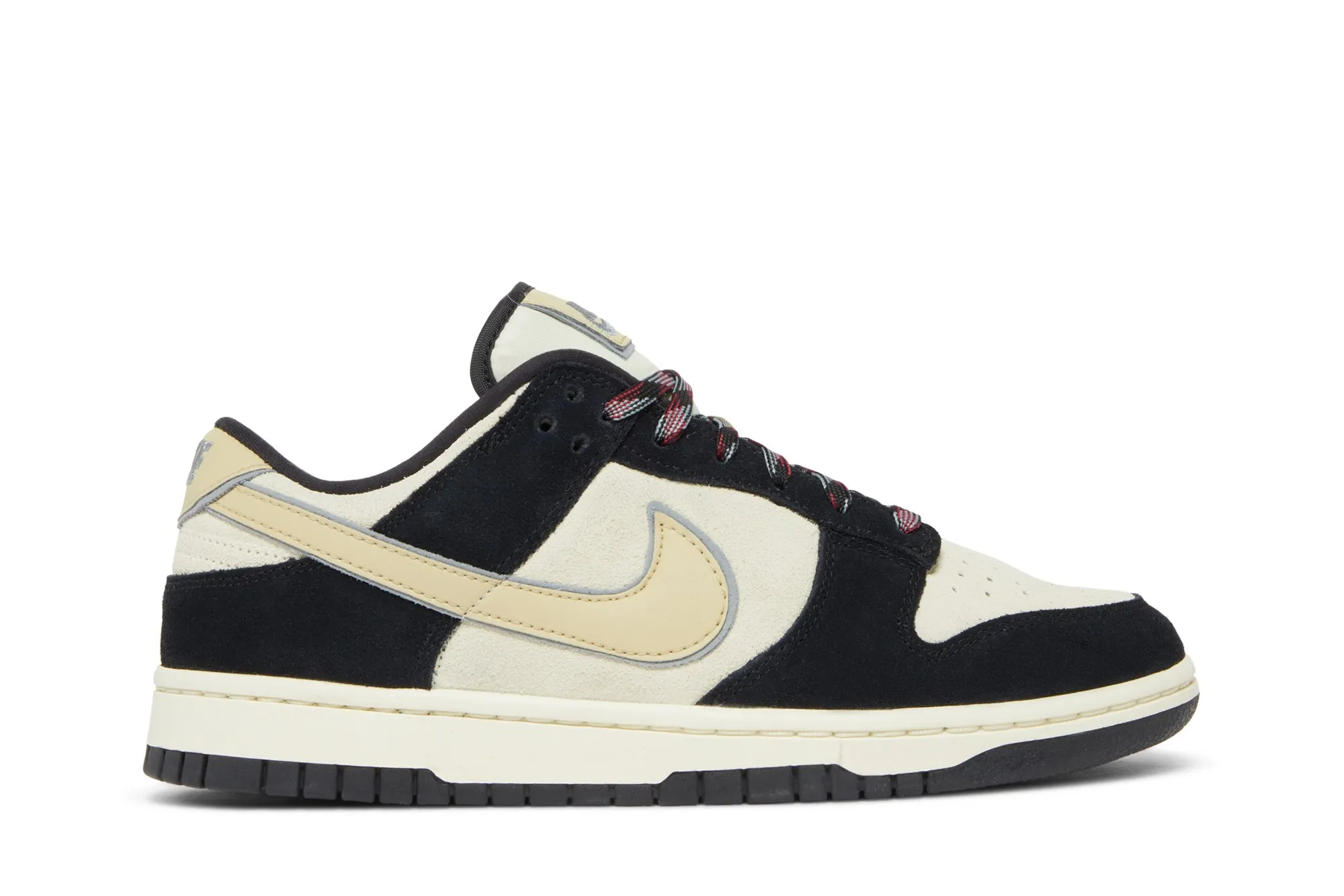 Wmns Dunk Low LX 'Black Suede' Sneaker Style DV3054-001