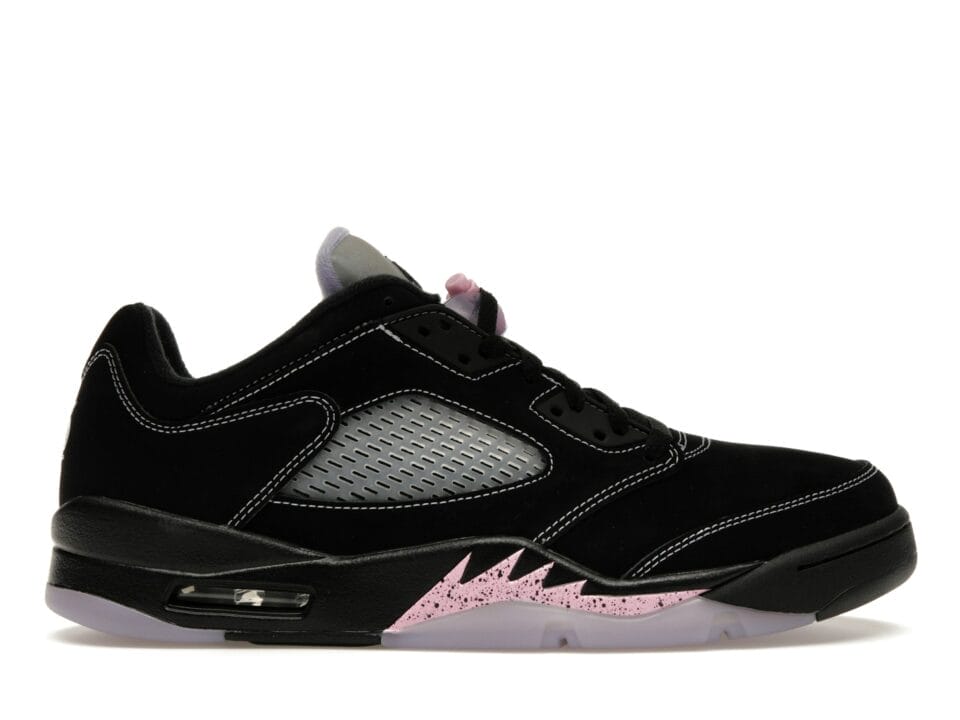 Jordan 5 Retro Low Dongdan (DX4355-015) - Black/Pink - Men's Lifestyle Sneaker