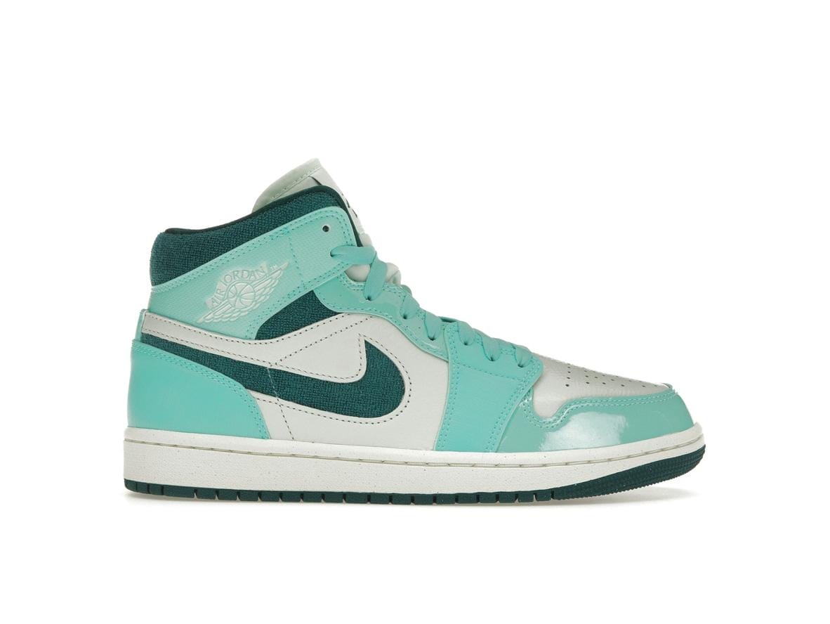Jordan 1 Mid Chenille Bleached Turquoise Women's