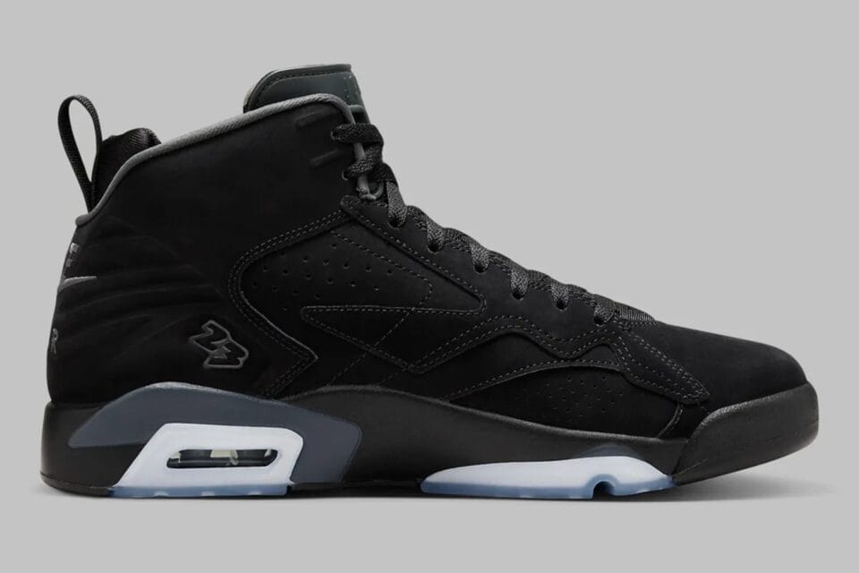 Jordan MVP 'Black Dark Grey' Air Jordan Sneakers Inspired by Air Jordan 6, 7, & 8 - Style DZ4475-001