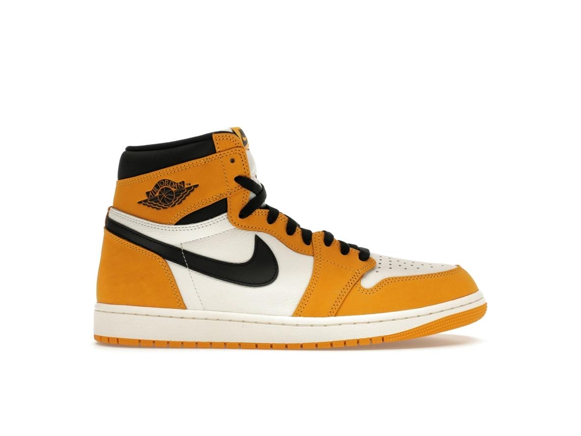 Jordan 1 Retro High OG Yellow Ochre Sneakers - Style DZ5485-701