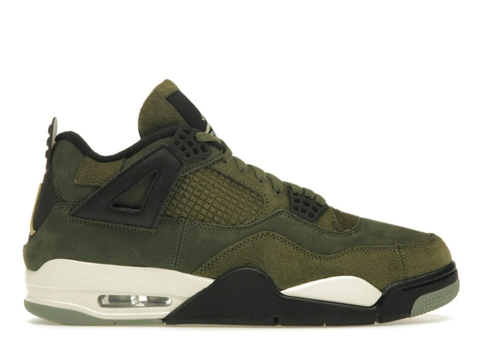 Air Jordan 4 Retro SE Craft Olive Sneakers - FB9927-200