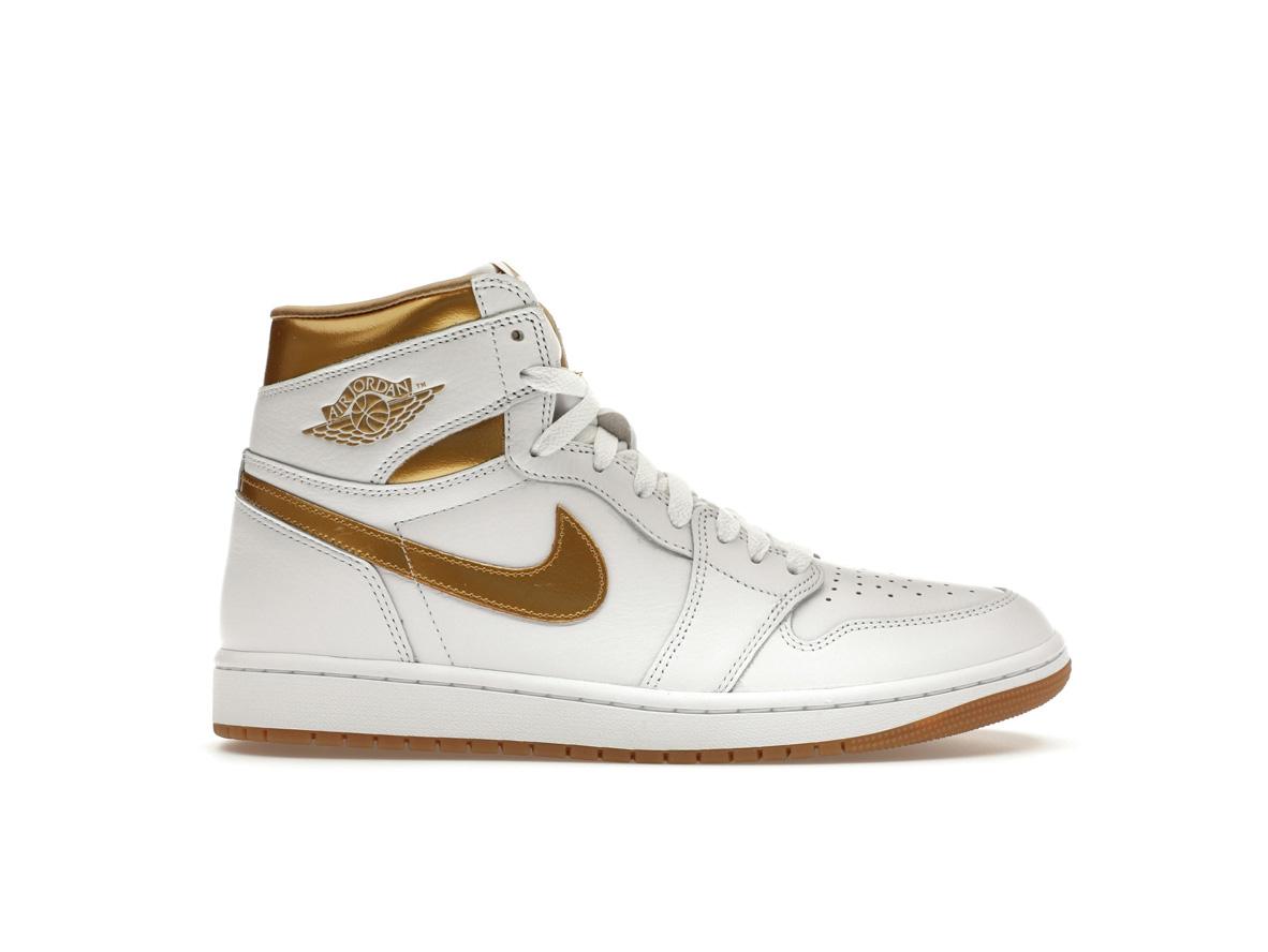 Jordan 1 Retro High OG Metallic Gold Women's FD2596-107