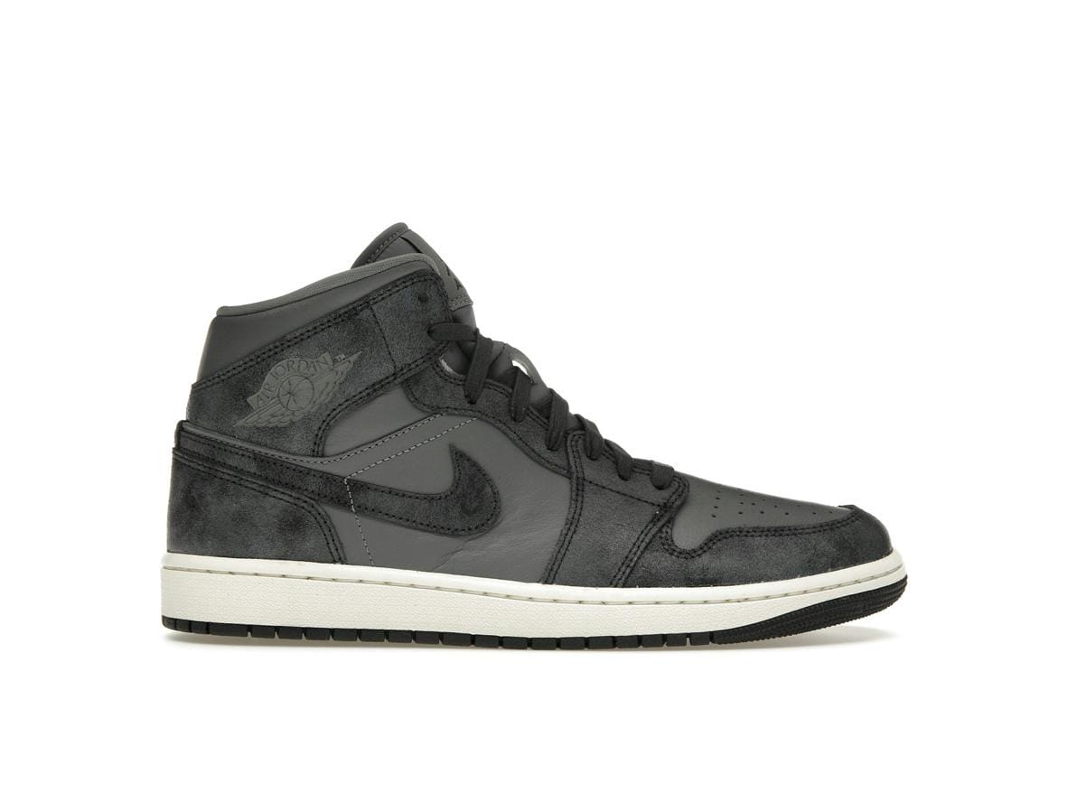 Jordan 1 Mid Distressed Smoke Grey Women's