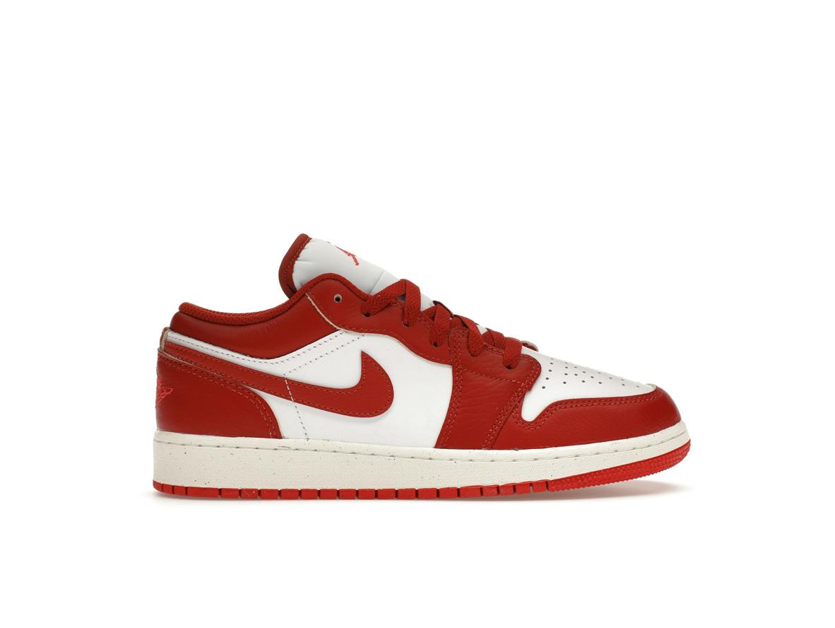 Jordan 1 Low SE Dune Red (GS) Sneaker Style FJ3465-160