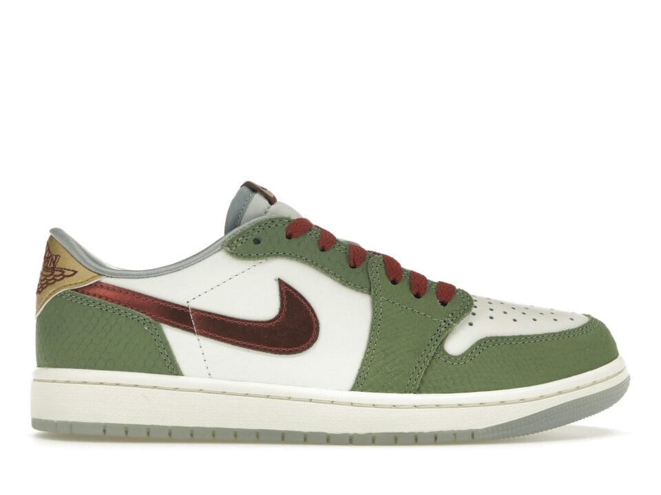 Air Jordan 1 Retro Low OG Year of the Dragon Sneakers - FN3727-100