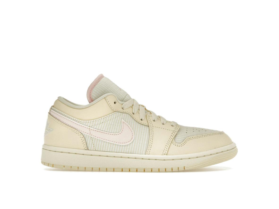 Jordan 1 Low SE Seersucker Women's Shoes (FQ1925-100 Release)