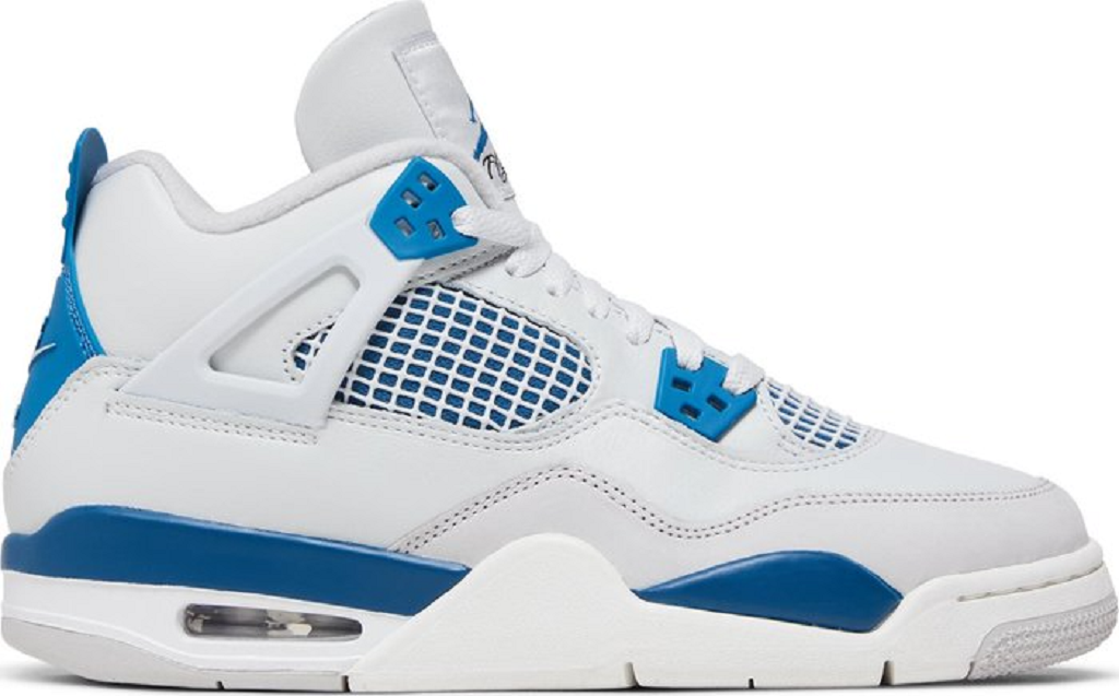 Nike Air Jordan 4 Retro Gs 'Military Blue' Shoes | HF4281-141