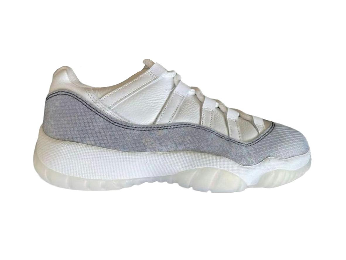 Air Jordan 11 Retro Low Year of the Snake Black Summit White Football Grey HQ7000-001