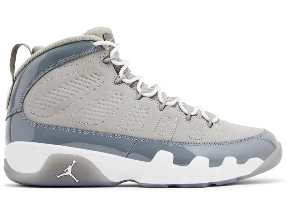 Air Jordan 9 Retro Cool Grey (2025) Sneakers - Medium Grey/White - Style HV4794-011