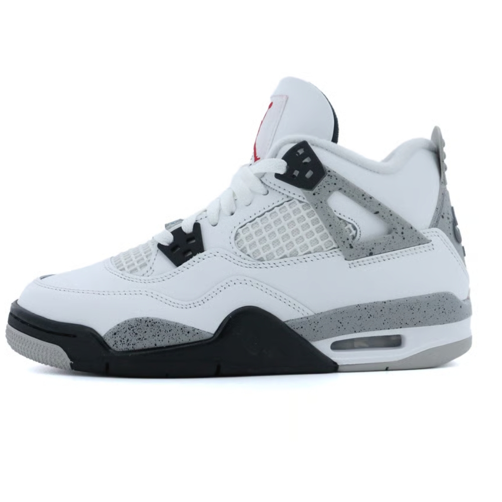 Jordan 4 Retro White Cement (2025) (GS) Shoes | IB4171-100