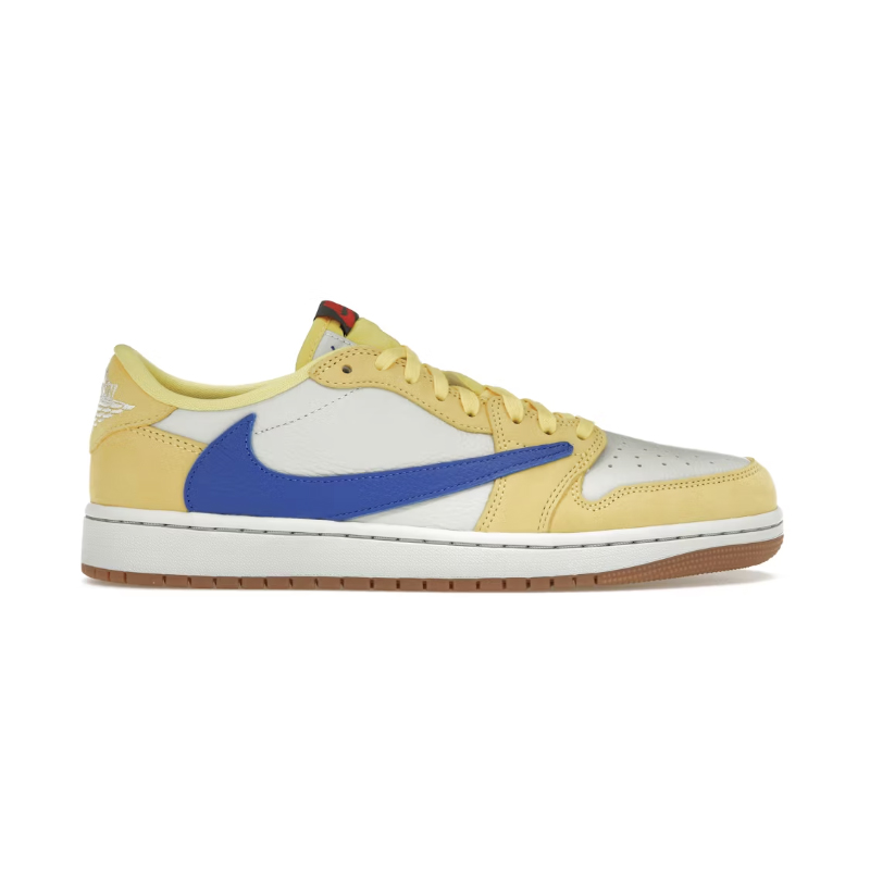 Travis Scott x Air Jordan 1 Retro Low OG SP 'Canary' Sneakers - DZ4137-700