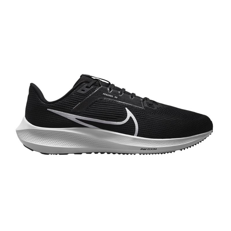 Air Zoom Pegasus 40 Wide 'Black White' Sneakers - DV7480-001