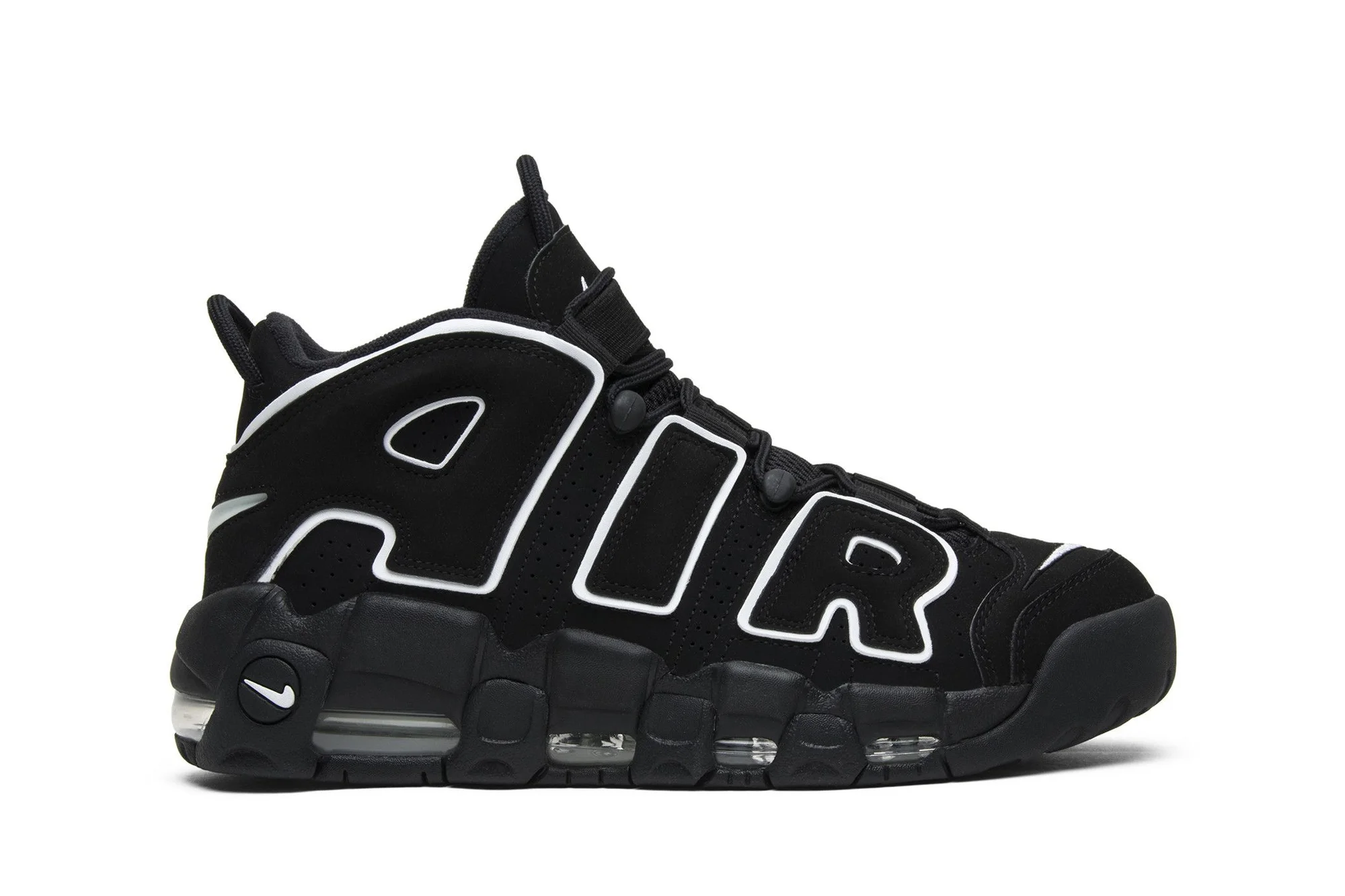 Air More Uptempo 'Black White' 2016 Sneaker Style 414962-002-16