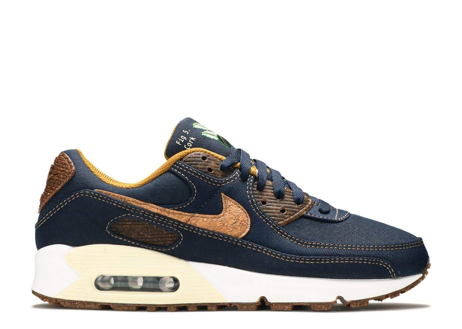Nike Air Max 90 'Cork - Obsidian' Sneaker Style DD0385-400
