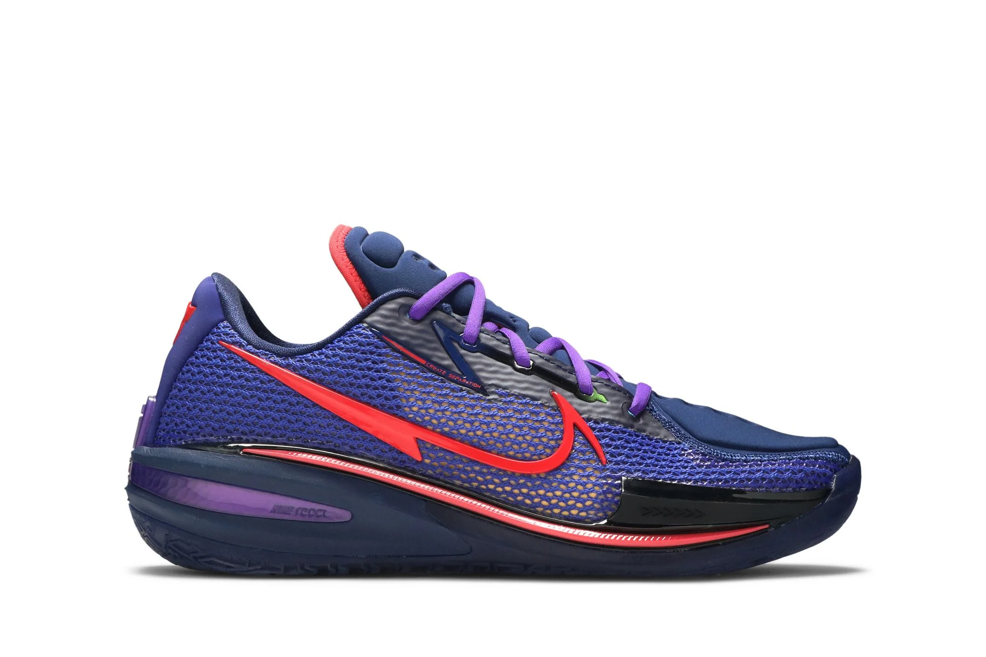 Nike Air Zoom GT Cut 1 'Blue Void Siren Red' Sneakers - CZ0175-400