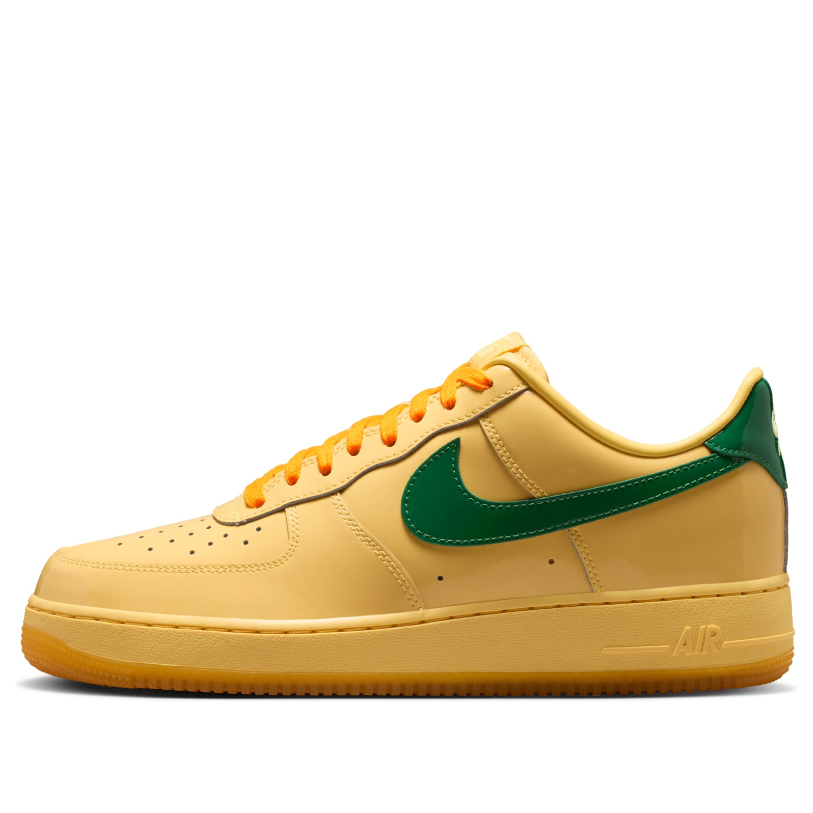 Nike Air Force 1 Low QS Patent Leather Topaz Gold IO4489-700 - Boogor