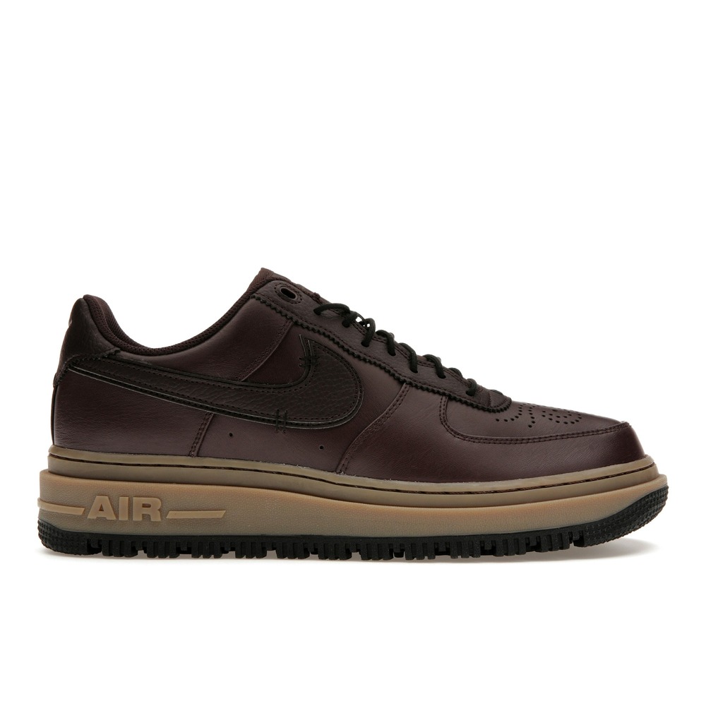 Nike Air Force 1 Luxe Brown Basalt Sneaker Style DN2451-200