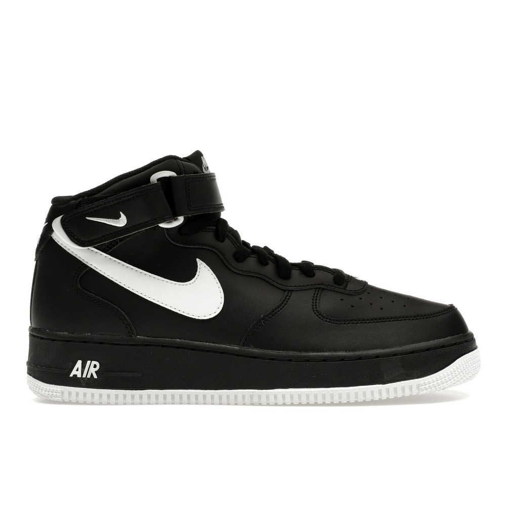 Nike Air Force 1 Mid 07 Black White Sneakers - DV0806-001